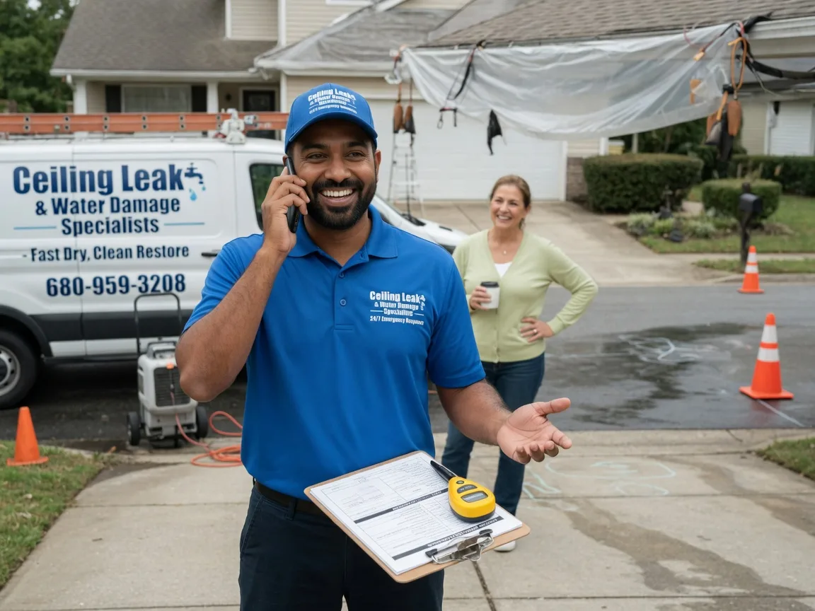 Ceiling Leak Cleanup Forks Of Salmon, CA FAQs
